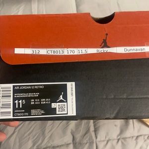 Jordan 12 “Royalty”